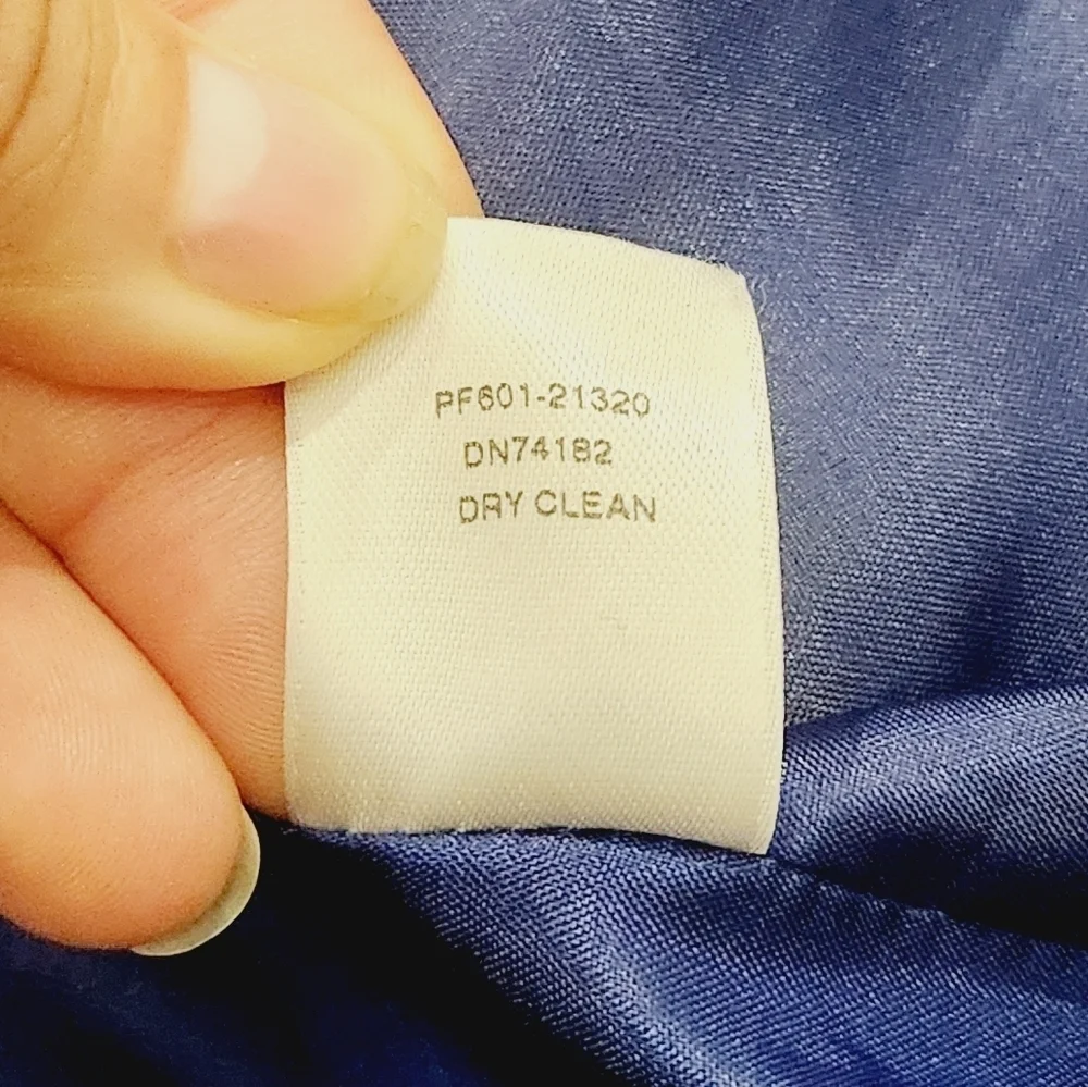 Pendleton Virgin Wool Blazer Jacket Women’s Size 6 P Blue Single Breasted Flawed - Picture 11 of 11